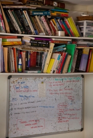Room, board & book shelf.