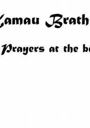 Prayers at the beach – title page