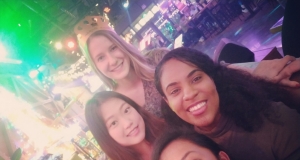 ArtsEtc Contributing Editor Racquel Griffith on a ladies' night out in China, circa 2019.