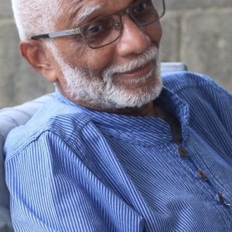 Saint Lucian poet John Robert Lee, 2024.