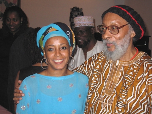 Kamau Brathwaite with Marguerite Laurent