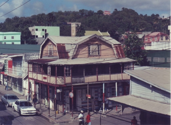 House in Castries, Saint Lucia.  Photo Copyright © 2022 by John Robert Lee.  