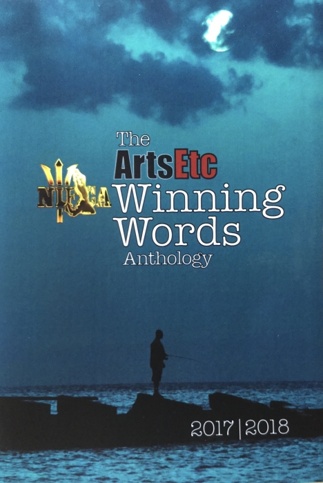 The cover of The ArtsEtc NIFCA Winning Words Anthology 2017/2018.