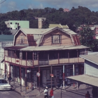 House in Castries, Saint Lucia.  Photo Copyright © 2022 by John Robert Lee.  