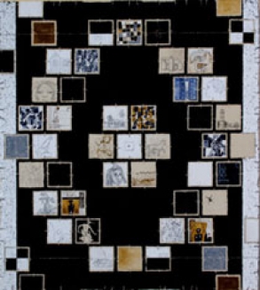 Diario secreto seis; mixed media, 2008.