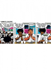 AGUINALDO BELGRAVE, Kamau's Calypso, 2015, digital comic strip