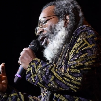 Peter "Adonijah" Alleyne, Celebrating Kolij. Photo Copyright © by the Nation newspaper in Barbados.