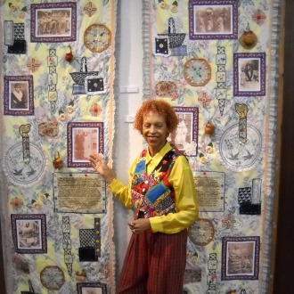 Ann Rudder, Grande Salle, Thomas Adams Financial Centre, Barbados, 2010.