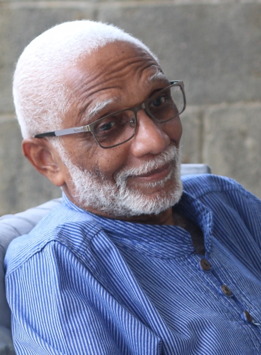 Saint Lucian poet John Robert Lee, 2024.