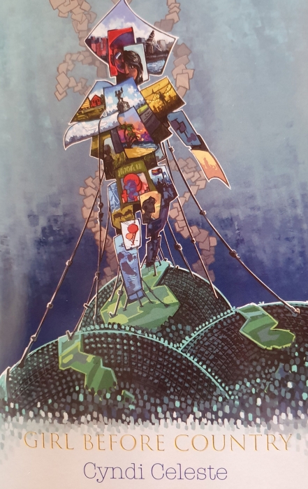 Girl Before Country by Cyndi Celeste, part of ArtsEtc's 20th Anniversary Chapbook Series.  Cover by Joshua Clarke, June 2023.Joshua